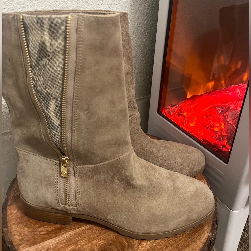 NEW Michael Kors Half Calf Booties